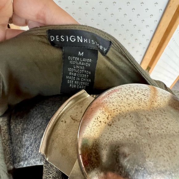 Olive Green Bohemian Boho Indie Flowy Open Dress - Picture 2 of 2